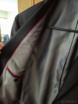 Pánský oblek s vestou - 2