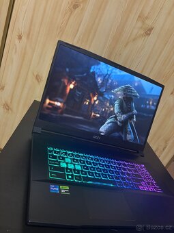 Výkonný Herní Notebook MSI KATANA 17|RTX 4070 - 2