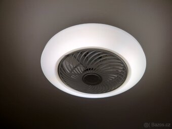 stropní ventilátor se LED světlem - 2