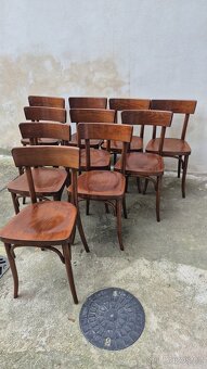 Židle Ton s novým lakem (č.79) - 2