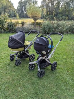 Kočárek Patron 2x + vajicko Cybex - nová cena - 2