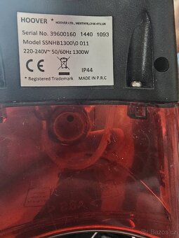 Prodám parní čistič Hoover - 2