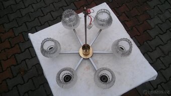 Šestiramenný lustr - 2