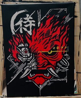 Ručně malované akrylové obrazy - 2