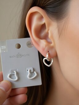 Stříbrné náušnice - 2