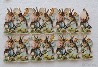 cukrařské retro nalepky - 2