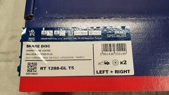 Nové kotouče Rotinger RT1288 GL-T5 - 2