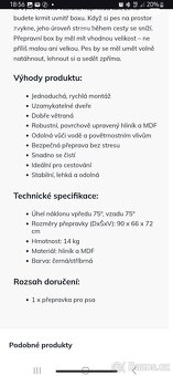Přepravka pro psa - 2