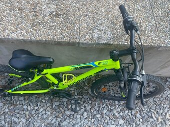 Dětské horské kolo 20" Decathlon ST500 limetově žlutá - 2