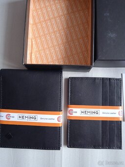 Nová pánská kožená peněženka HEMING - 2