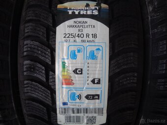 Zimní pneu 225/40/18 Nokian - Nové - 2