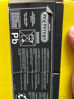 Baterie pro vozítka Peg Perego 24v - 2