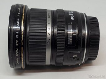 CANON EF-S 10-22/3,5-4,5 USM + Canon slun. clona - 2