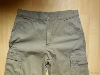 pánské Watsons sv.hnědé kalhoty kapsáče rovné, ba 36/32 M-L - 2