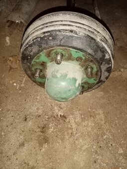 Přední náprava na Multicar M22 - 2