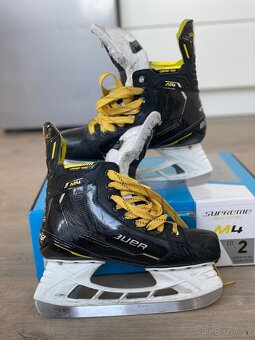 Brusle Bauer M4 vel.8,5 FIT2 vč.dalších NOŽŮ - 2