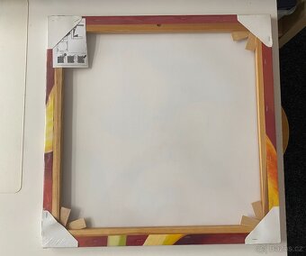 Obraz květina 50 x 50 cm NOVÝ - 2