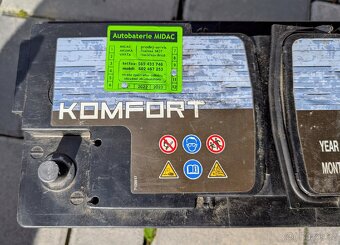 Autobaterie Akuma Komfort 12V 110Ah 950A - 2
