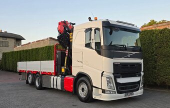 Volvo FH540 6x2 - valník s hydraulickou rukou - 2