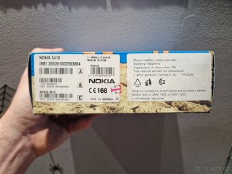 Mobilní telefon Nokia 3410 Silver nepoužitý s krabičkou - 2