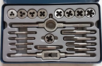 Sada závitníků a závitových oček - 2