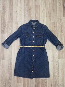 Džínové šaty vel. 36/38 - 2