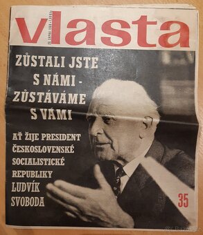 časopisy z r.1968 - okupace - 2