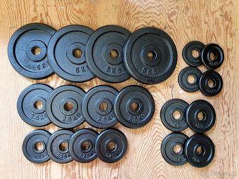 Prodám Kotouče na činky 31mm (NOVÉ), levně - 2