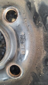 Prodám 4x Plechové desky R14 - 2