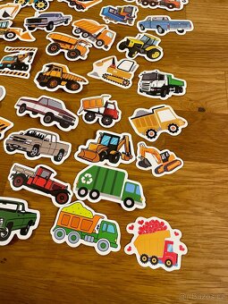 Sada samolepek auta-stavba 50 ks - 2