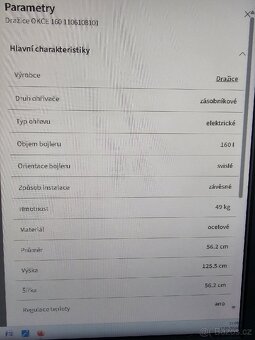 Bojler elektrický Dražice OKCE 160 - 2