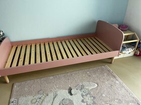 Detska postel ruzova 90x200 - 2