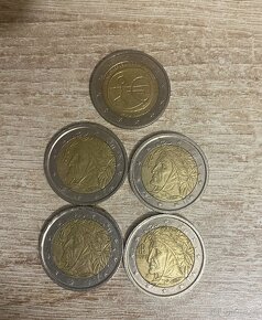 Mince 2 eura rok 2002 - 2