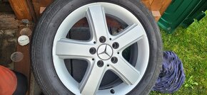 Mercedes - originál kola-elektrony s pneu 195/55/16 - 2