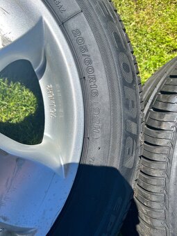 Kola mercedes W211 205/60 R16 ZÁNOVNÍ PNEU - 2