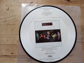 Heart – Who Will You Run To (7", Single, Picture Disc) - 2