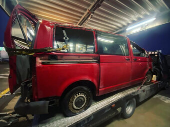 Vůz na díly VW Transporter T5 kombi FL 2010 CAAB LRS LA3H - 2