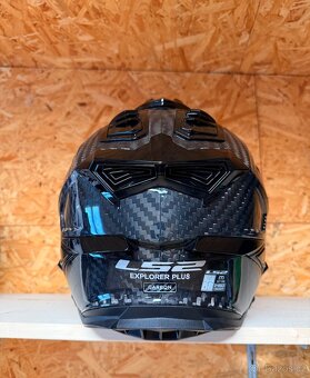 Přilba LS2 MX701 C EXPLORER GLOSS CARBON-06 Velikost M - 2