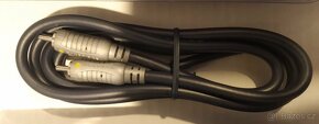 audio kabel cinch / cinch 1,5m 4 kusy + 2 ks jack 3,5 - 2