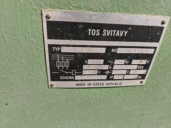 Srovnávací frézka. - 2