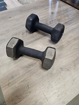 Činky 2x5 kg - 2