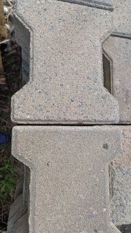 Zámková dlažba přírodní íčko 8cm 6Kč/ks - 2