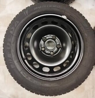 Zimní sada na Audi 5x112 ET48 6Jx16 pneu Fulda 205/55/R16 - 2