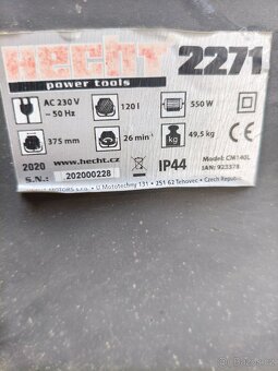 Prodám stavební míchačku na 2220V - 2