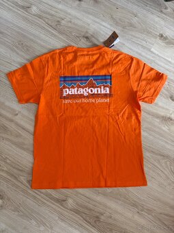 nové oranžové tričko Patagonia, vel. XL - 2