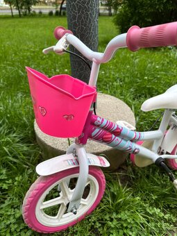 DINO BIKES 12" Barbie s košíčkem. - 2