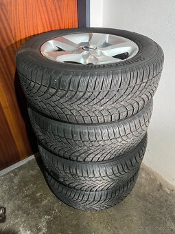 originál alu kola VW 16 palců pneu 215/60 R16 - 2
