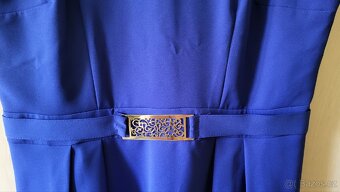 Šaty královsky modré Duet - 2