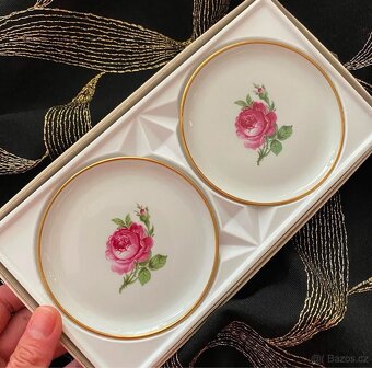 Vintage sada dvou talířků - 2