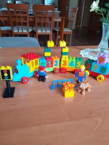 Lego duplo-vlak,čísla - 2